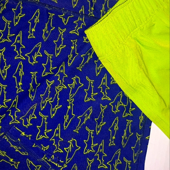 NEW- Boys 2pc Rashguard / Swimming trunks/Shorts - Picture 12 of 14